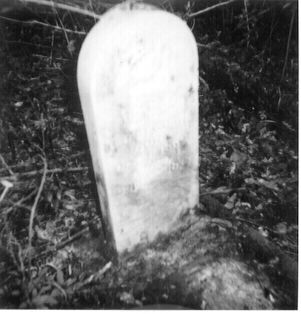 Tombstone of Elizabeth A. Dale